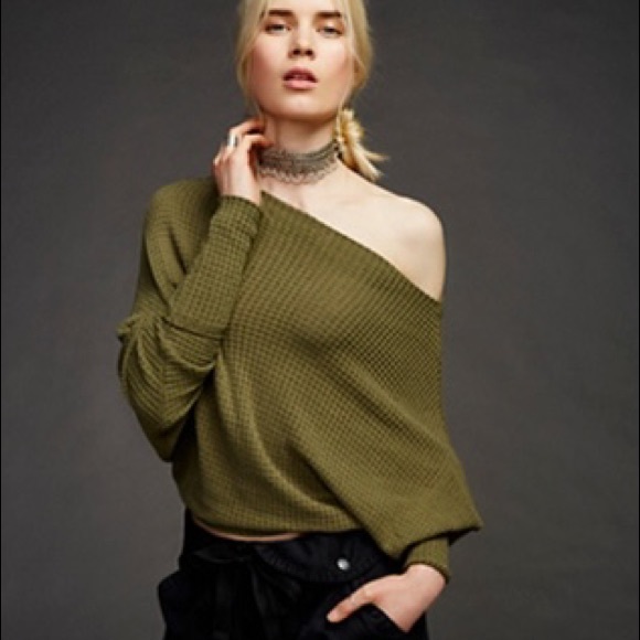 Free People Mercury Tee | Olive - Picture 1 of 4